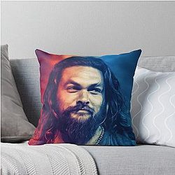 Wallpaper Jason Momoa Throw Pillow