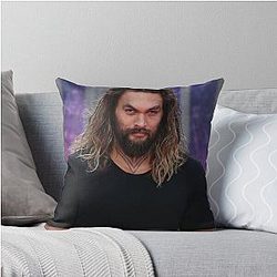 Jason Momoa Not Shirtless Throw Pillow 

becomes
Jason Momoa Throw Pillow