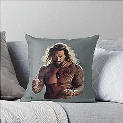 Jason Momoa Graphic Throw Pillow