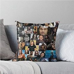 Jason Momoa Abstract Collage Throw Pillow has no weird characters but Jason and Abstract and Collage are in sequence and can be reduced. 

Jason Momoa Throw Pillow