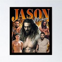 Jason Momoa Icon of Strength Poster