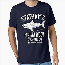 The Meg Megalodon Shark Fishing Essential T-Shirt
