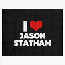 I Love Jason Statham Jigsaw Puzzle