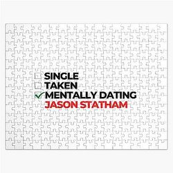 Mentally Dating Jason Statham Jigsaw Puzzle
