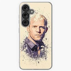 Jason Statham painting Samsung Galaxy Soft Case