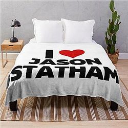 I Love Jason Statham Blanket