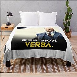 Day Gift Jason Statham Quote Motivational Cool Throw Blanket
