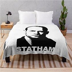 Jason Statham Gift For Birthday Throw Blanket