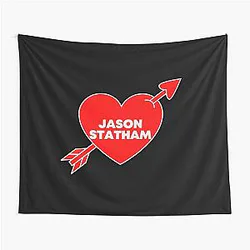 In Love With Jason Statham Tapestry