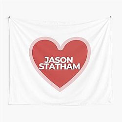 I Heart Jason Stathom Tapestry