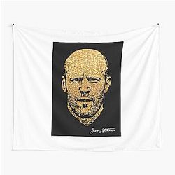 Day Gift Jason Statham Portrait Tapestry