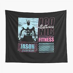 Fun Gifts For Jason Statham Calisthenics Fitness Gift Fans Tapestry