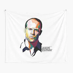 Beautiful Premium Model Jason Statham for Movie Fans Tapestry