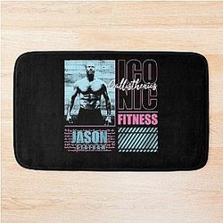 Funny Gifts For Jason Statham Calisthenics Fitness Gift Bath Mat