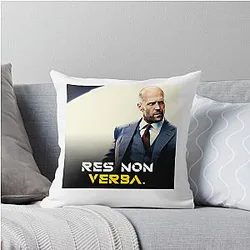 Day Gift Jason Statham Quote Cool Throw Pillow
