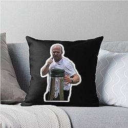 Music Retro Jason Statham Bottle Cap Challenge Gifts For Music Fans Throw Pillow