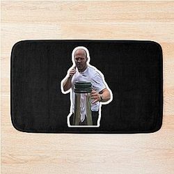 Jason Statham Bottle Cap Challenge Gifts For Music Fans Bath Mat