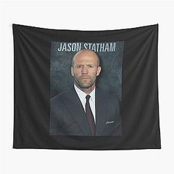 Retro Jason Statham Love You Tapestry