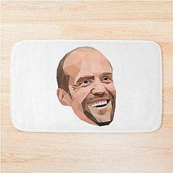 Love Funny Man Jason Statham Art Gifts Everyone Bath Mat