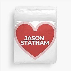 I Heart Jason Statham Duvet Cover