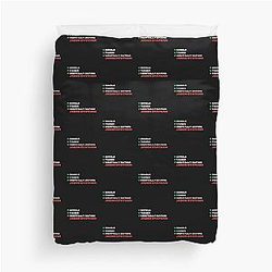 Mentally Dating Jason Statham White Duvet Cover