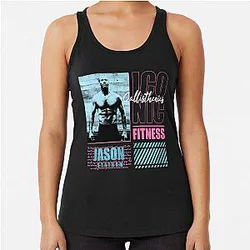 Funny Gifts For Jason Statham Iconic Fitness Gift Racerback Tank Top