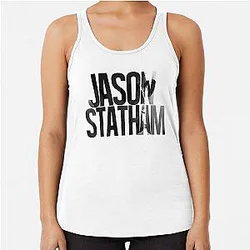 Vintage Jason Statham Men Racerback Tank Top