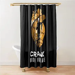 Gifts for Men Crank High Voltage Jason Statham Shower Curtain