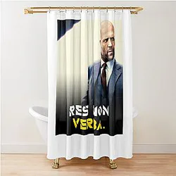 Day Gift Jason Statham Res Your Motivational Non Verba Shower Curtain