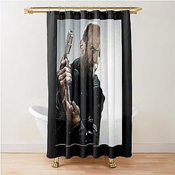 Jason Statham Gift for Movie Fan Shower Curtain