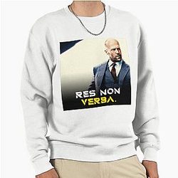 Day Res Non Verba Jason Statham Stylish Motivational Pullover Sweatshirt