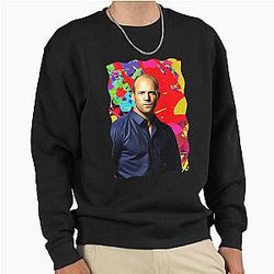 Mens Funny Jason Statham Celebrity Music Fans Pullover Sweatshirt