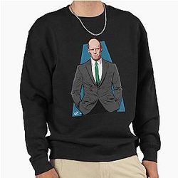 Funny Gift For Jason Statham Gifts By Paul Cemmick Pullover Sweatshirt