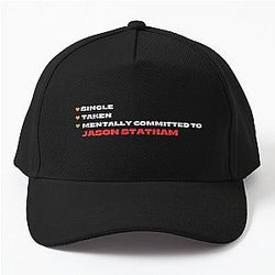 Mentally Committed to Jason Statham Baseball Cap