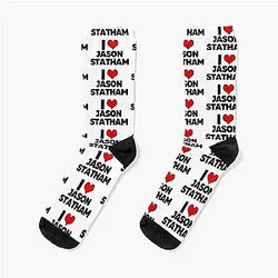 I Love Jason Statham Sock