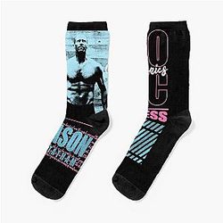 Funny Gifts for Jason Statham Calisthenics Iconic Fitness Gift Fans Socks