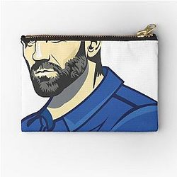 Jason Statham Vector Art - Statham sticker - Statham cartoon - Vibrant and Ready to Adorn! Zipper Pouch