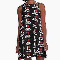I Love Jason Statham A-Line Dress