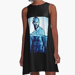 Jason Statham Gift Idea for Birthday A-Line Dress