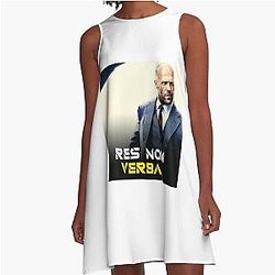 Day Gift by Jason Statham Motivational Quote Cool A-Line Dress