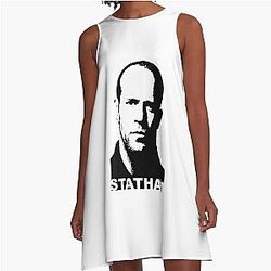 Jason Statham Gift A-Line Dress for Birthday