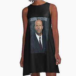 Retro A-Line Jason Statham Love Dress