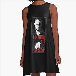 Mens My Favorite Jason Statham Gifts Music Fans A Line Dress