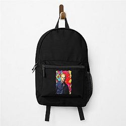 Mens Funny Jason Statham Celebrity Gift for Music Fans Backpack