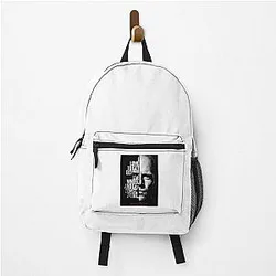 For Men's Black White Jason Statham Quote Awesome Movie Fans Backpack
