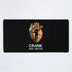 Gifts For Men Crank High Voltage Jason Statham Fan Desk Mat