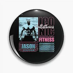 Funny Gifts for Jason Statham Calisthenics Fitness Gift for Fans Pin