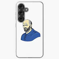Jason Statham Vector Art Vibrant and Ready to Adorn Samsung Galaxy Soft Case