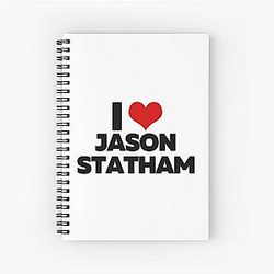 I Love Jason Statham Notebook