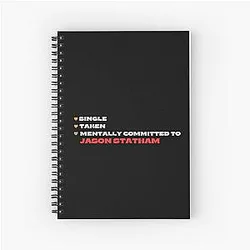 Mentally Committed to Jason Statham Notebook
